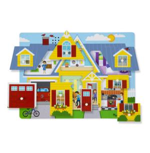 Around the House Cottage / Cabin Children's Puzzles By Melissa and Doug