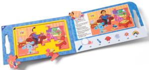 Blues Clues & You Magnetic Jigsaw Puzzle Children's Cartoon Multi-Pack By Melissa and Doug