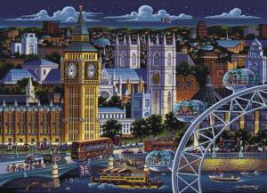 London Cities Jigsaw Puzzle By Dowdle Folk Art