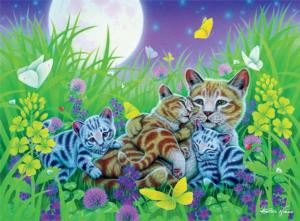 Family Cat (Furry Friends) Cats Children's Puzzles By Ceaco