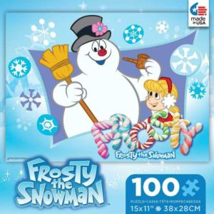 Frosty the Snowman - Scratch and Dent Christmas Children's Puzzles By Ceaco