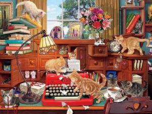 Writer's Block Around the House Jigsaw Puzzle By Ceaco