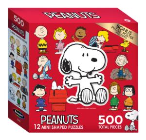 Peanuts - Snoopy 12 Mini Shaped Puzzles