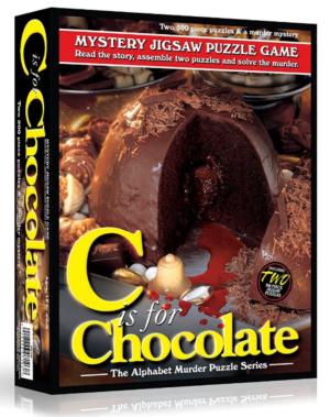 C is for Chocolate (Mystery Puzzle) Dessert & Sweets Multi-Pack By TDC Games