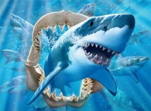 Great White Delight (Undersea) Sea Life Children's Puzzles By Ceaco