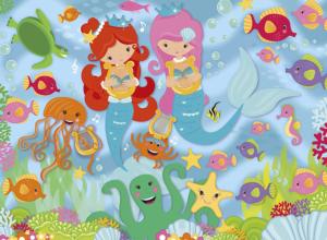 Mermaid Sisters Mermaid Children's Puzzles By Ceaco