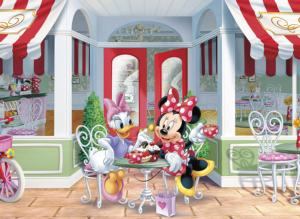 Minnie and Daisy Café Cartoons Children's Puzzles By Ceaco
