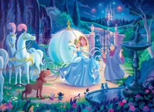 Cinderella's Carriage Disney Princess Children's Puzzles By Ceaco