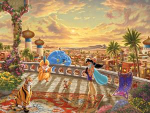 Jasmine Dancing in the Sunset Disney Princess Jigsaw Puzzle By Ceaco