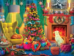 Cozy Christmas Christmas Jigsaw Puzzle By Ceaco