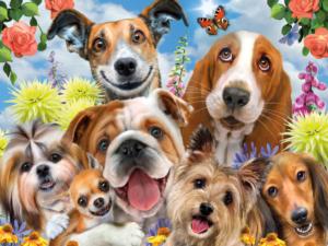 Puppy Love Dogs Jigsaw Puzzle By Ceaco