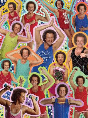 Richard Simmons - Bedazzled Collage