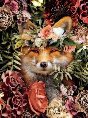 Nature's Beauty - Fox Forest Animal Jigsaw Puzzle By Ceaco