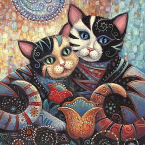 Kindred Spirits Cats Jigsaw Puzzle By Ceaco