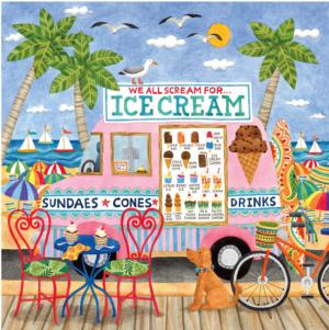 Ice Cream Truck Dessert & Sweets Jigsaw Puzzle By Ceaco
