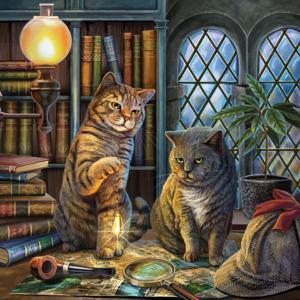 Purrlock Holmes Cats Jigsaw Puzzle By Ceaco