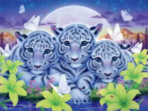 Little Brothers Big Cats Jigsaw Puzzle By Ceaco