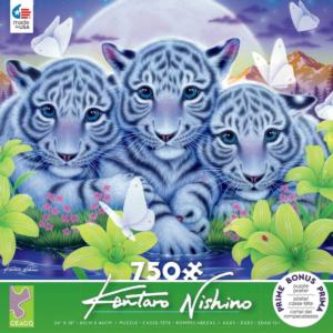 Little Brothers Tigers Jigsaw Puzzle By Ceaco