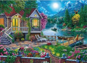 Lakehouse Cabin & Cottage Jigsaw Puzzle By Ceaco