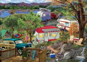 Camping Lakes & Rivers Jigsaw Puzzle By Ceaco