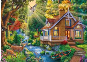 Forest House Around the House Jigsaw Puzzle By Ceaco
