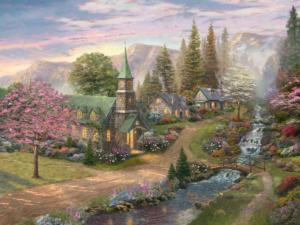 Sunday Morning Chapel - Scratch and Dent Movies & TV Jigsaw Puzzle By Ceaco