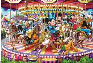 Mickey Carousel Mickey & Friends Jigsaw Puzzle By Ceaco