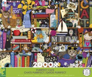 Purrfect Cats Collage Jigsaw Puzzle By Ceaco