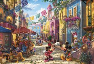 Mickey & Minnie In Mexico Mickey & Friends Jigsaw Puzzle By Ceaco