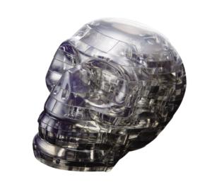 Skull (Grey) Science Crystal Puzzle By University Games