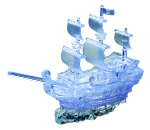 Pirate Ship (Clear) Boat Crystal Puzzle By University Games