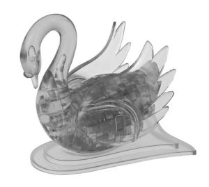 Black Swan 3D Crystal Puzzle Birds 3D Puzzle By Bepuzzled