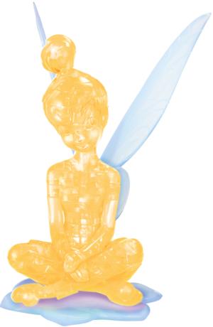 Yellow Tinker Bell 3D Crystal Puzzle Fairy Crystal Puzzle By Bepuzzled