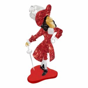 Captain Hook Deluxe 3D Crystal Puzzle Disney Villain Crystal Puzzle By Bepuzzled