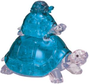 Blue Turtles Reptile & Amphibian Crystal Puzzle By University Games