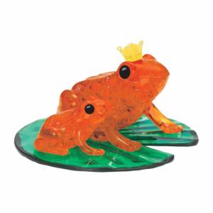 Frogs 3D Crystal Puzzle Reptile & Amphibian Crystal Puzzle By Bepuzzled