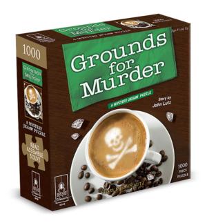 Grounds for Murder Murder Mystery Jigsaw Puzzle By University Games