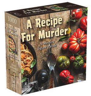 Recipe for Murder Murder Mystery Jigsaw Puzzle By University Games