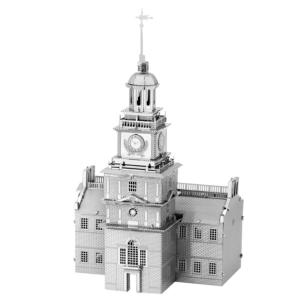 Independence Hall Landmarks & Monuments Metal Puzzles By Metal Earth