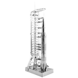 Apollo Saturn V with Gantry Father's Day Metal Puzzles By Metal Earth
