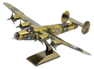 B-24 Liberator Military / Warfare Metal Puzzles By Fascinations