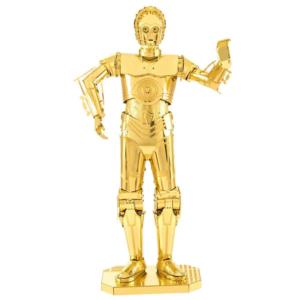 Gold C-3PO Star Wars Metal Puzzles By Metal Earth