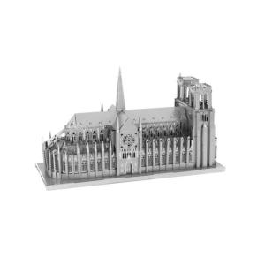 Notre Dame Cathedral Paris & France Metal Puzzles By Metal Earth