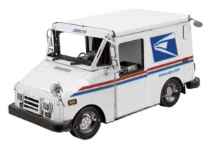 USPS LLV Mail Truck United States 3D Puzzle By Metal Earth