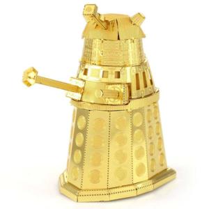 Gold Dalek Movies & TV Metal Puzzles By Metal Earth