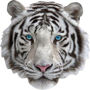 Madd Capp Mini Puzzle - I AM White Tiger Big Cats Jigsaw Puzzle By Madd Capp Games & Puzzles