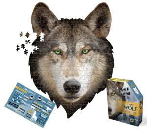 I Am Wolf Wildlife Jigsaw Puzzle By Madd Capp Games & Puzzles
