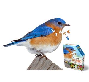 I AM Bluebird Birds Jigsaw Puzzle By Madd Capp Games & Puzzles