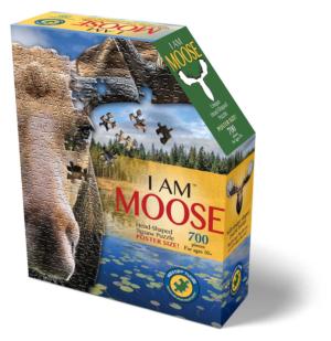 I Am Moose Forest Animal Jigsaw Puzzle By Madd Capp Games & Puzzles
