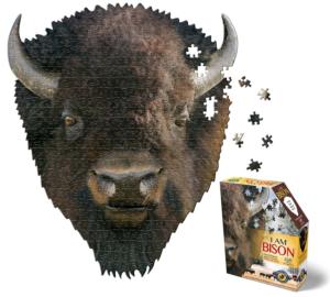 I Am Bison Wildlife Jigsaw Puzzle By Madd Capp Games & Puzzles